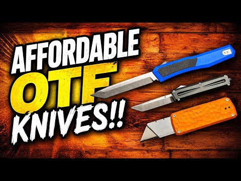 THREE Totally Different OTF Knives!  