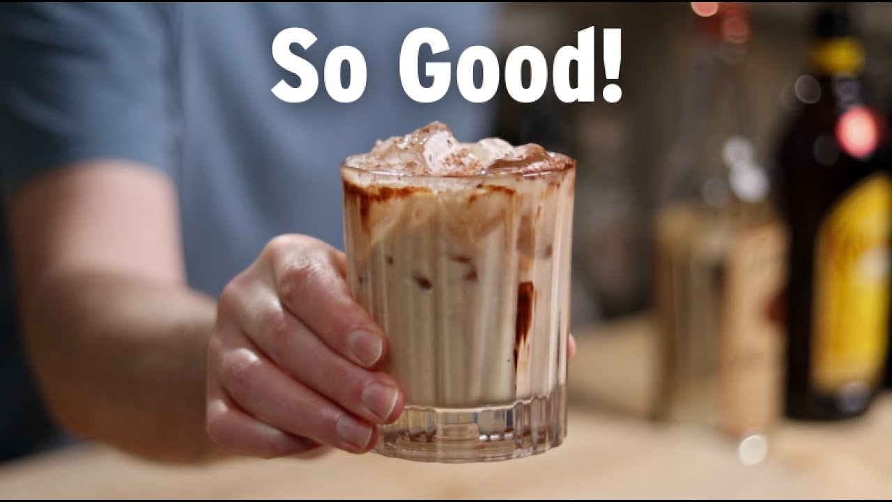 Как приготовить коктейль "Мадслайд" (оригинальный вариант, приготовленный в шейкере)