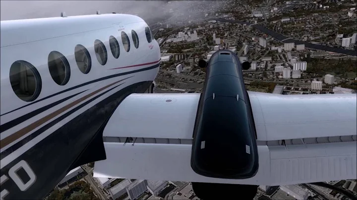 Innsbruck Crosswind Landing King Air 350 P3d