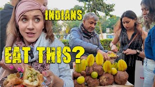 Eating India's CHEAPEST STREET FOOD! | This costs 40 CENTS!!