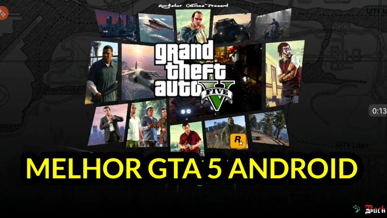 GTA 5 ANDROID LITE! Melhor Mod ja Criado De GTA