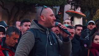 Protesto Per Xhepin Tend.