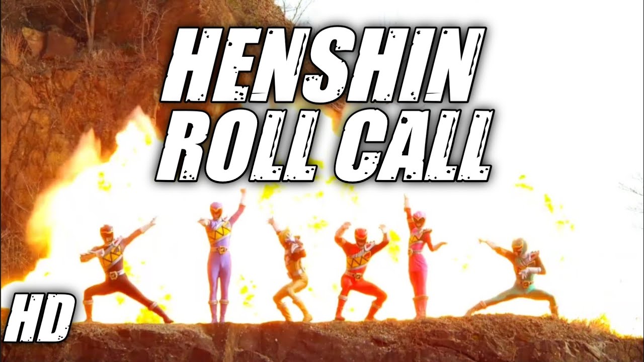 Zyuden Sentai Kyoryuger - HENSHIN & ROLL CALL [HD]