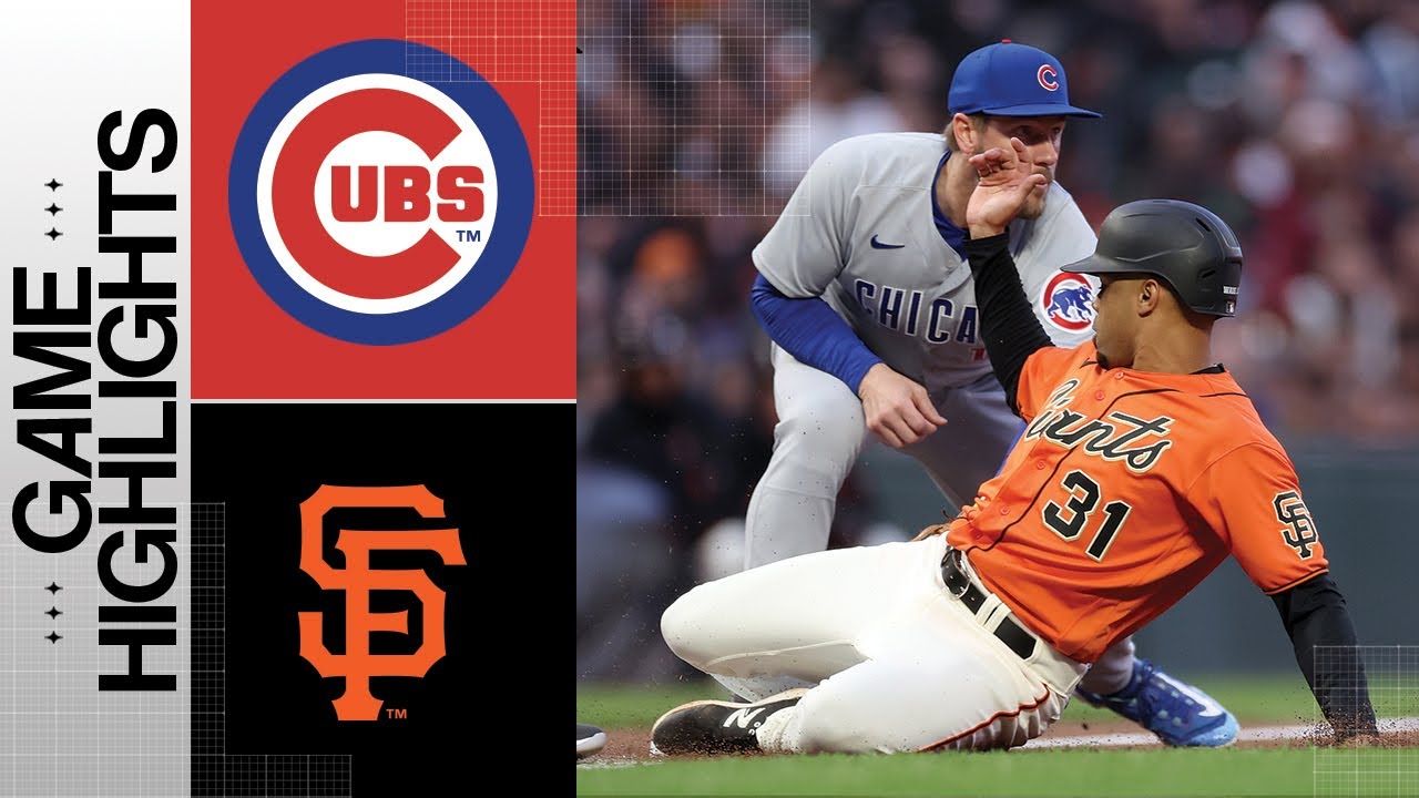 Cubs vs. Giants Game Highlights (6/9/23) MLB Highlights YouTube