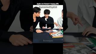 Sunoo just kept laughing while his favourite hyungs kept bickering 🤣 #sunoo #jake #jay #enhypen