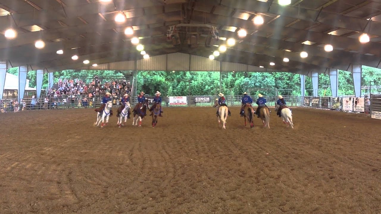 Tejas Rodeo Rough Riders Drill 4 25 2015 - YouTube