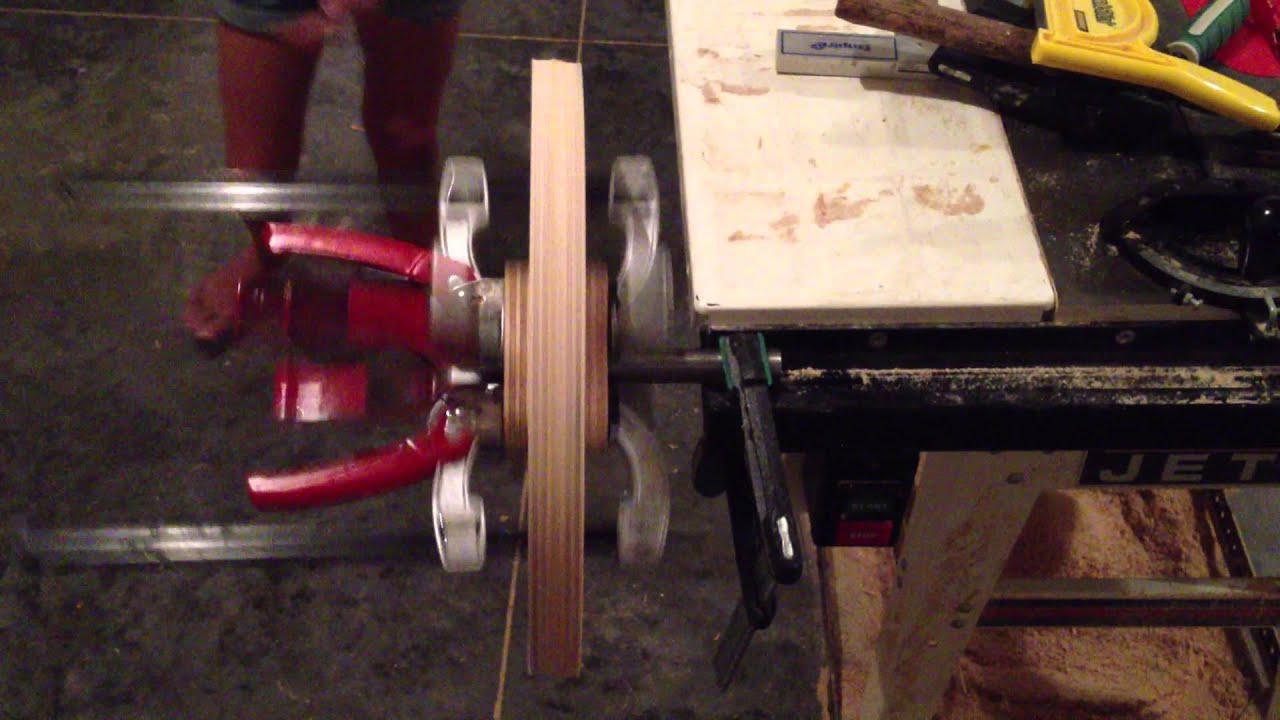 homemade bandsaw wheels YouTube