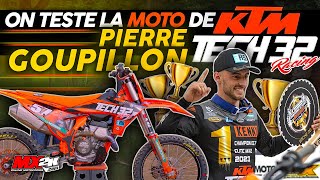 KTM SX-F250 Pierre Goupillon – Quelle moto faut-il pour un champion de France Elite ?
