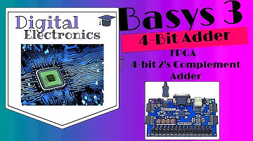 #7 Four-bit Adder Implementation on an FPGA Board | Step-by-Step Instructions