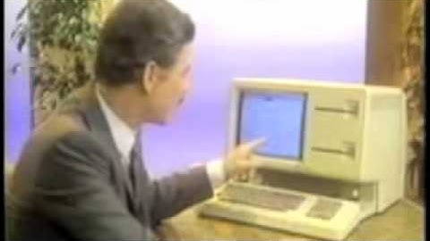 Apple Lisa computer - commercial