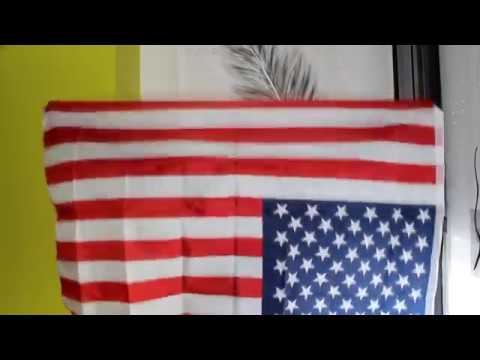 Bandera de Estados Unidos 150×90cm para La Decoración del Lugar Parezca Más Juvenil de Bandera Eeuu