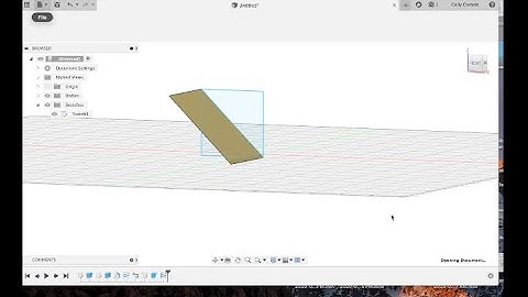 Fusion 360 #4 - Extrude Lines, Edit Sketches, Undo Steps