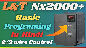 Nx2000+ vfd complete programing in hindi #trending