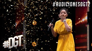 Keren con 14 años obtiene el Golden Buzzer de Nashla | Dominicana´s Got Talent 2020