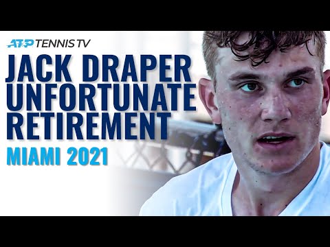 Jack Draper's Promising ATP Debut Cut Short By Health Issue | Miami Open 2021
