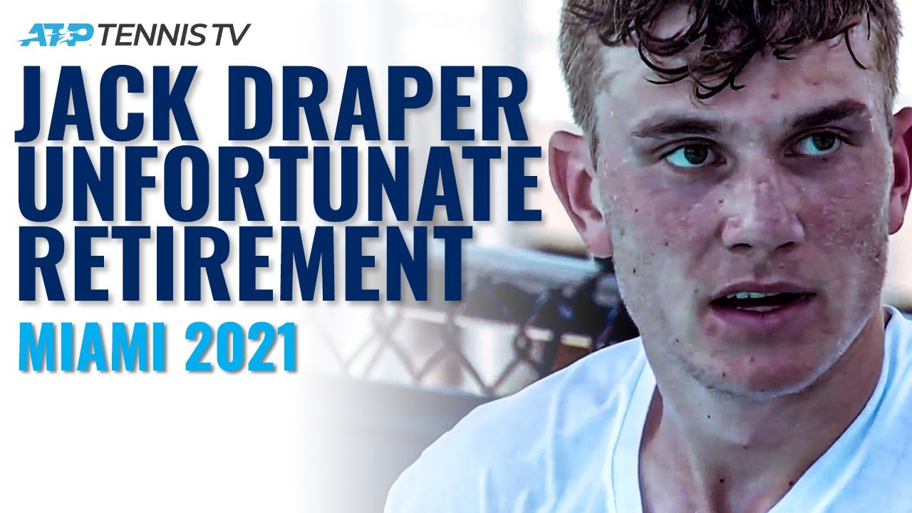 Jack Draper's Promising ATP Debut Cut Short By Health Issue | Miami Open 2021