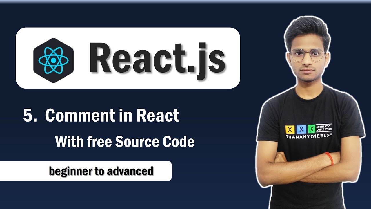 React JS Comments Tutorial in Hindi | JSX Comments Explained - YouTube