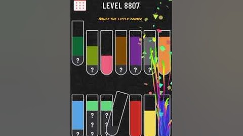 Water sort puzzle level 8807