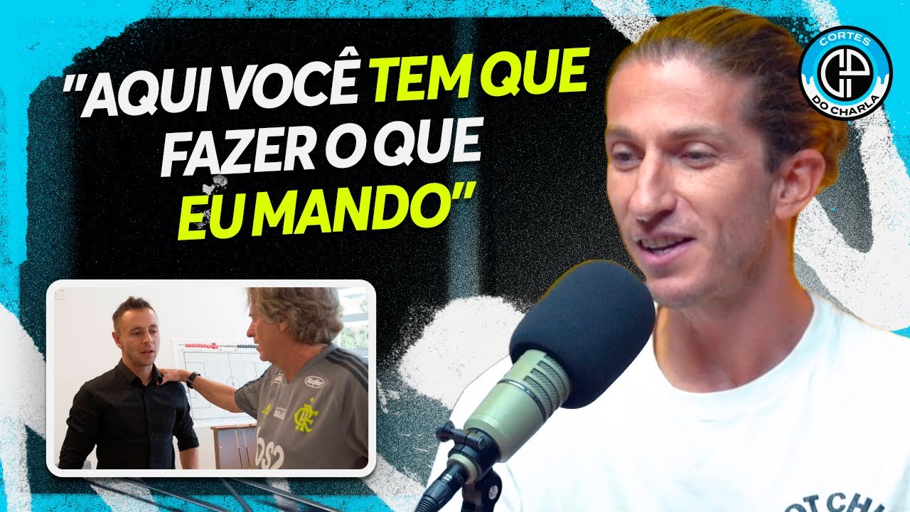 TRETAS DO JORGE JESUS COM RAFINHA NO FLAMENGO DE 2019