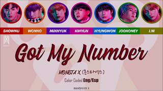 MONSTA X (몬스타엑스) - Got My Number (Color Coded Eng/Esp Lyrics)