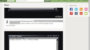 How to Make a funny windows error message