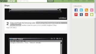 How to Make a funny windows error message