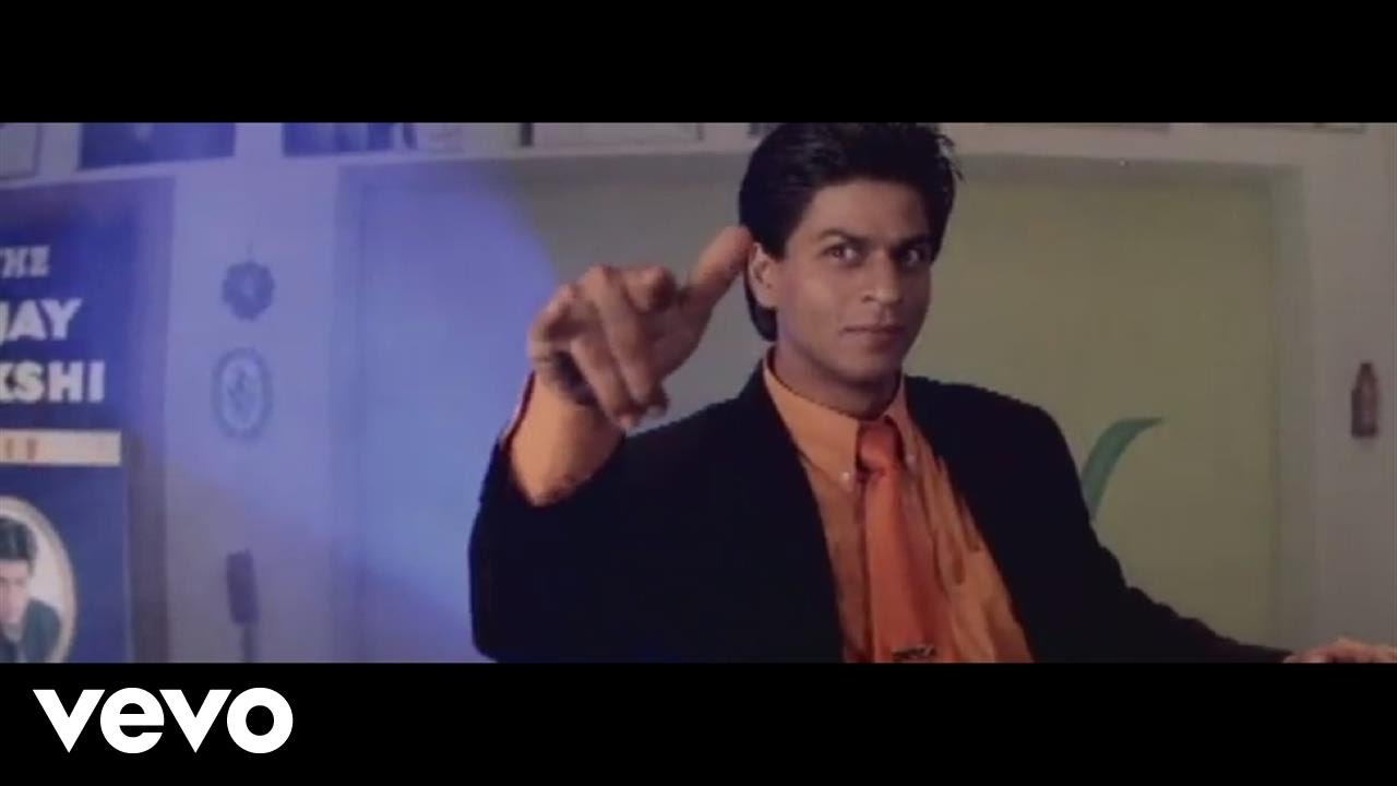 I Am the Best Lyric Song   Phir Bhi Dil Hai HindustaniShah Rukh KhanAbhijeetJatinLalit