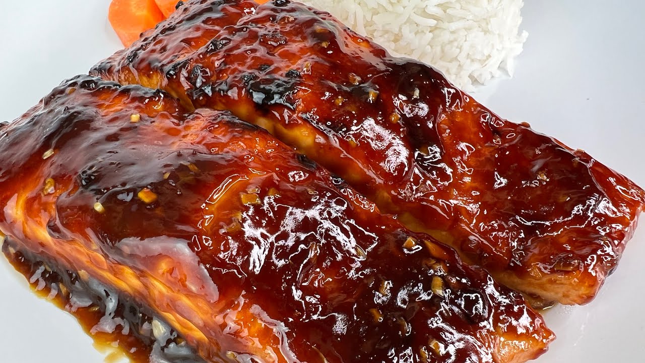 THAI SWEET CHILLI SALMON RECIPE \ STEP BY STEP