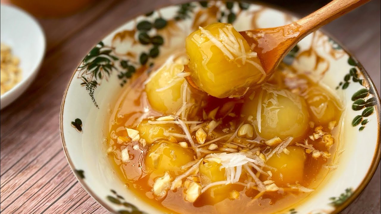 CÁCH NẤU CHÈ MOCHI SẮN DẺO NGON THẦN SẦU | Sticky Cassava sweet soup