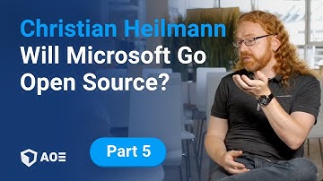 5. Christian Heilmann: Will Microsoft go Open Source?