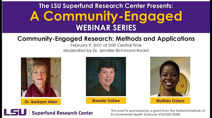 Community-Engage...  Research: Methods and Applica...