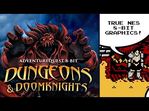Dungeons & Doomknights PREVIEW! Retro Gaming At Its Best!