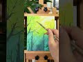Beautiful Landscape Painting #howtopaint #landscapepainting #acrylicpainting #art #painting