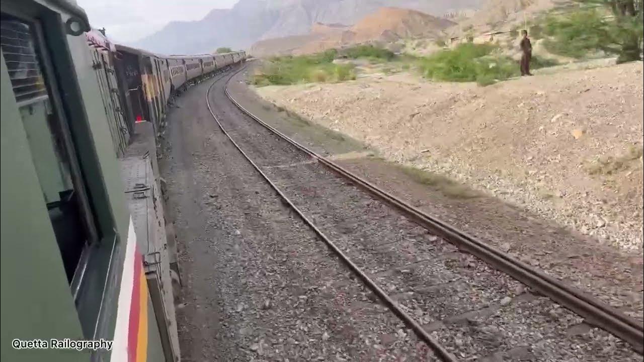 How Work Double Engine with Jaffar Express 40up Bolan Section ML3