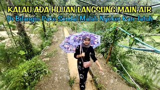 Di Suruh Pake Sendal Ga Mau Kan Jatuh, Pertama Kali Ketemu Bapaknya Neng Maya