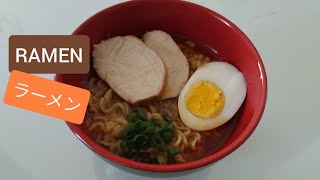 EVDE RAMEN NASIL YAPILIR - (ラーメン) TAVUKLU RAMEN TARİFİ - NOODLE  ÇORBASI TARİFİ