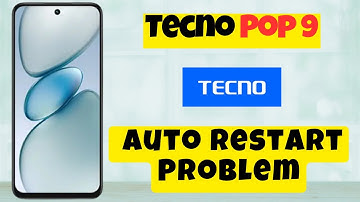 Tecno Pop 9 Auto Restart Problem || How to solve auto restart issue || Auto restart not working