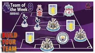 WHICH DO YOU PREFER CHOOSE A PLAYER FOR YOUR TEAM | PREMIER LEAGUE | TEAM OF THE WEEK 9 / 2023