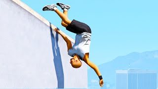 Gta 5 - Parkour Fails Ragdolls Ep 3 Euphoria Physics 