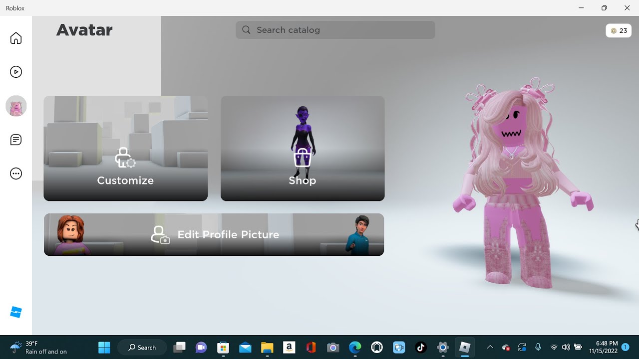 MAKING 3 PINK ROBLOX AVATERS - YouTube