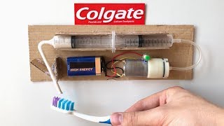 How to Make a Toothpaste Dispenser Machine
