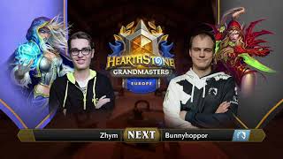 Zhym vs Bunnyhoppor | 2021 Hearthstone Grandmasters Europe | Decider | Season 1 | Week 5