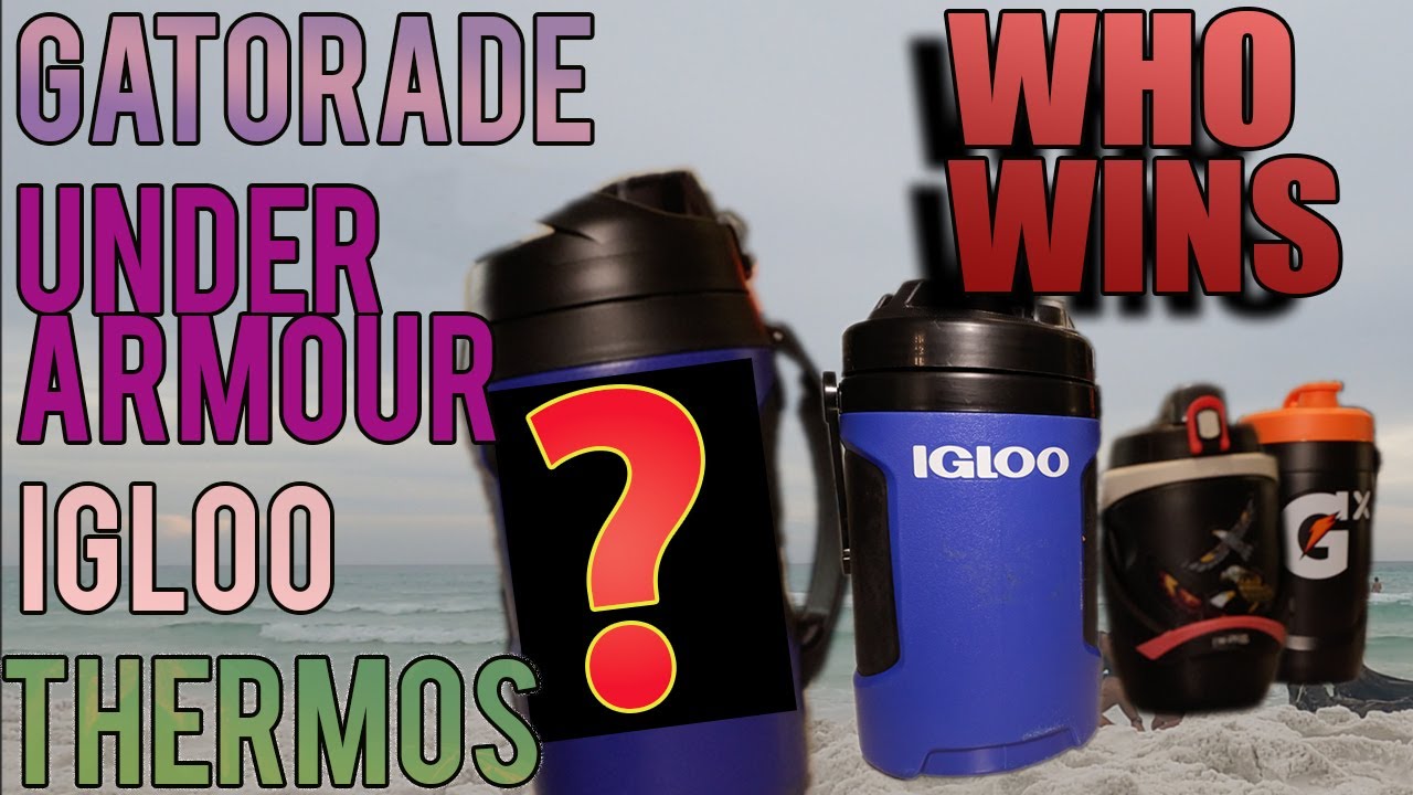 Which brand is worth the money? Igloo Vs Thermos Vs Gatorade Vs