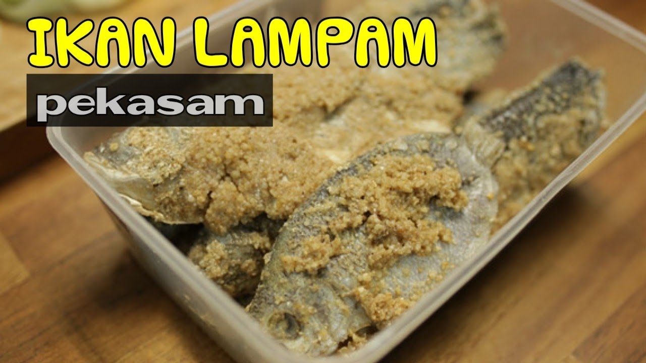 Cara Goreng Pekasam Ikan Lampam Youtube