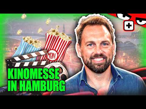 Popkornmais, Kinosessel und Steven Gätjen! Unterwegs auf der ersten CineHamburg