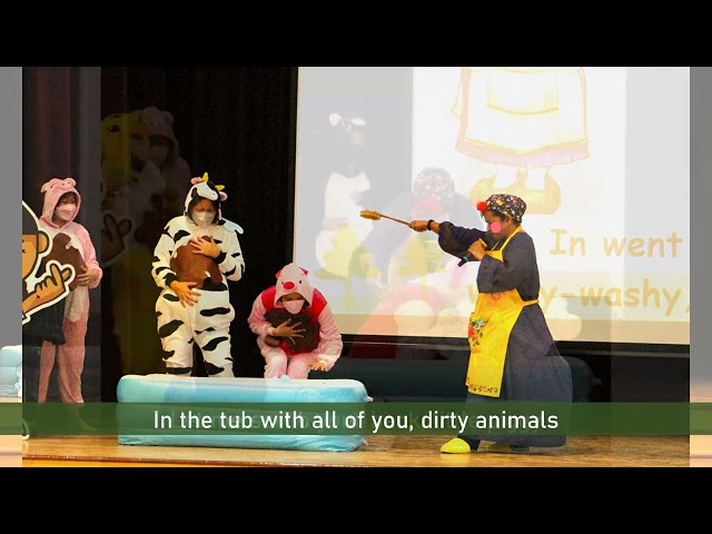 Thumbnail for English comes alive in P1 with Mrs Wishy-Washy