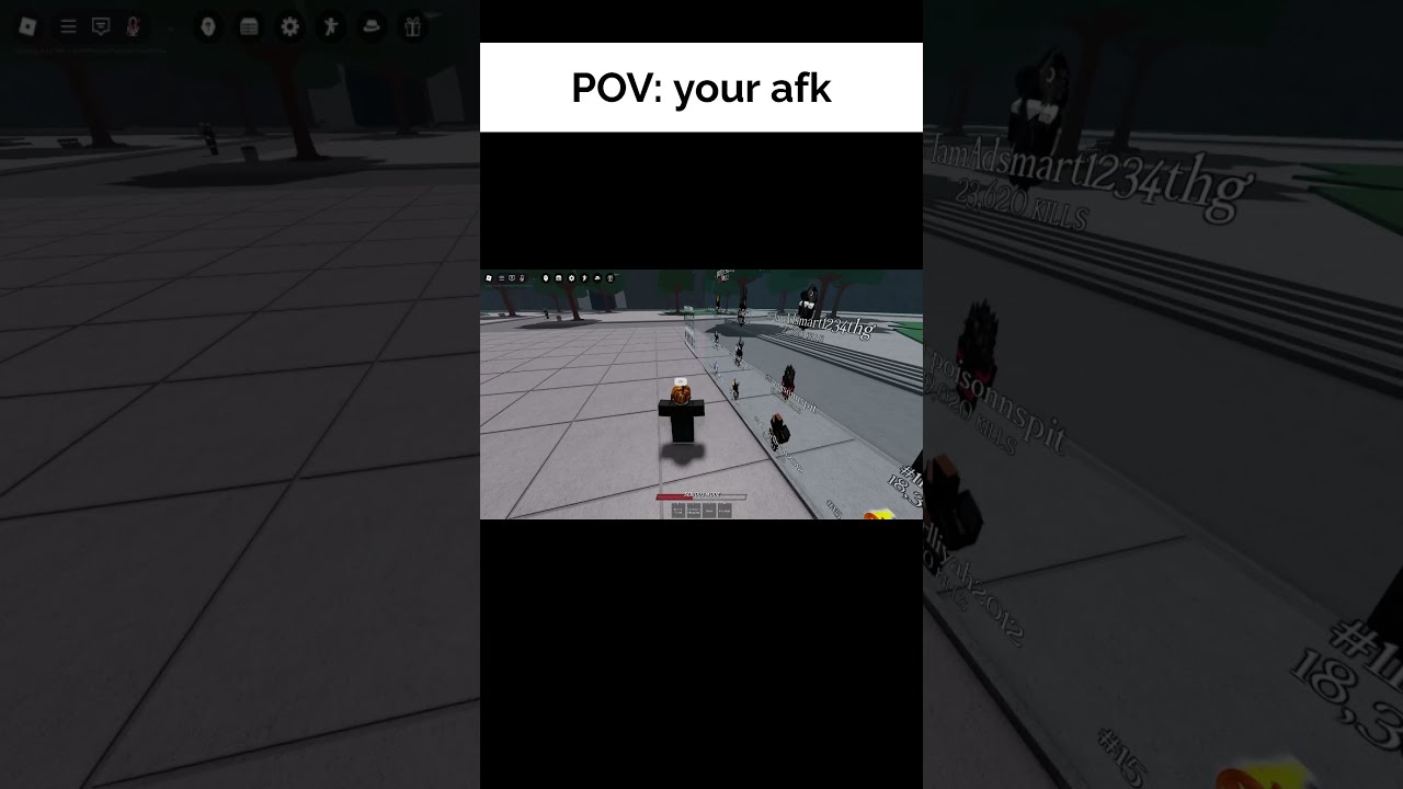 Pov Your Afk Tsb Thestrongestbattlegrounds Roblox Memes Funny Robloxmemes