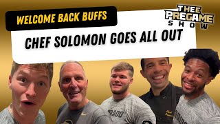 Chef Solomon Welcomes The Team Back To Boulder For Fall Camp