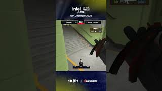 b1t PROVES HE’S BUILT DIFFERENT — 1v3 clutch! #bo3 #esl #cs #кс #chengdu #csgo