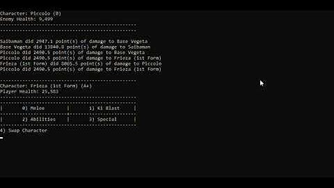 Dragon Ball Gacha - Text based game